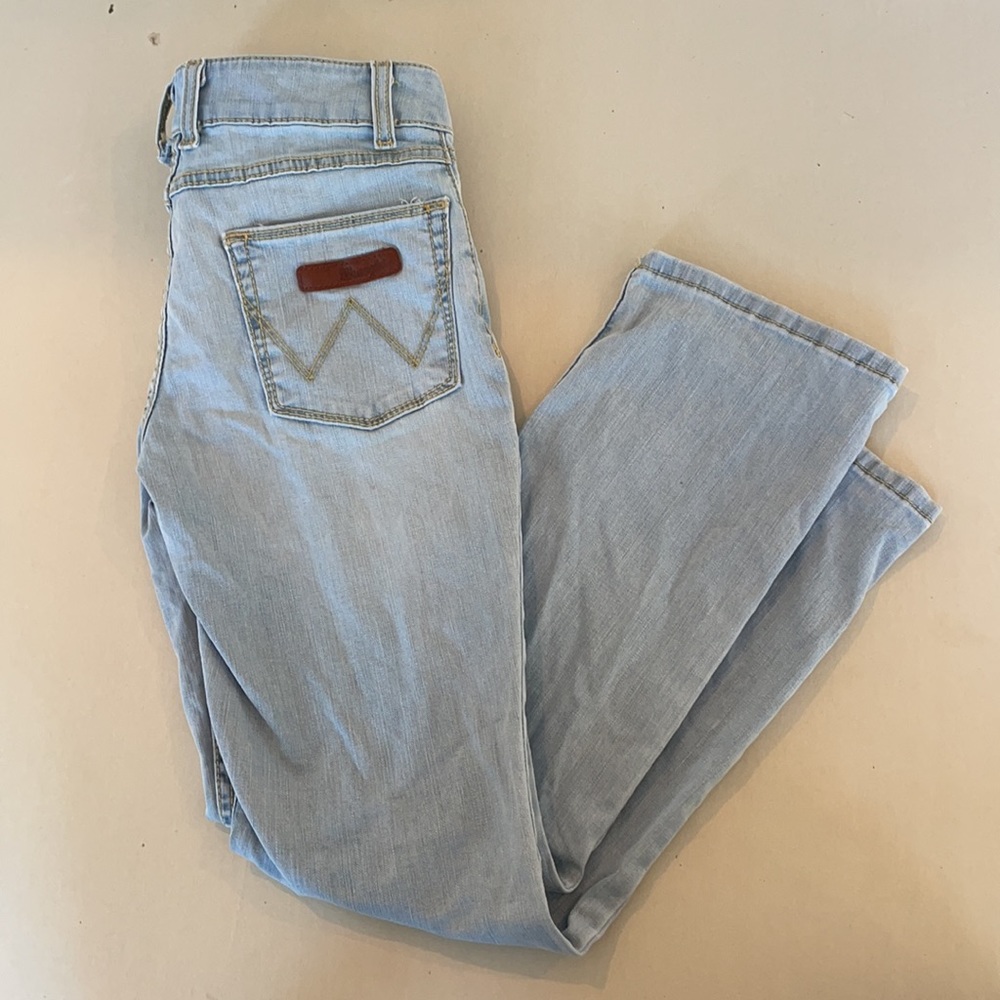 Wrangler light wash jeans